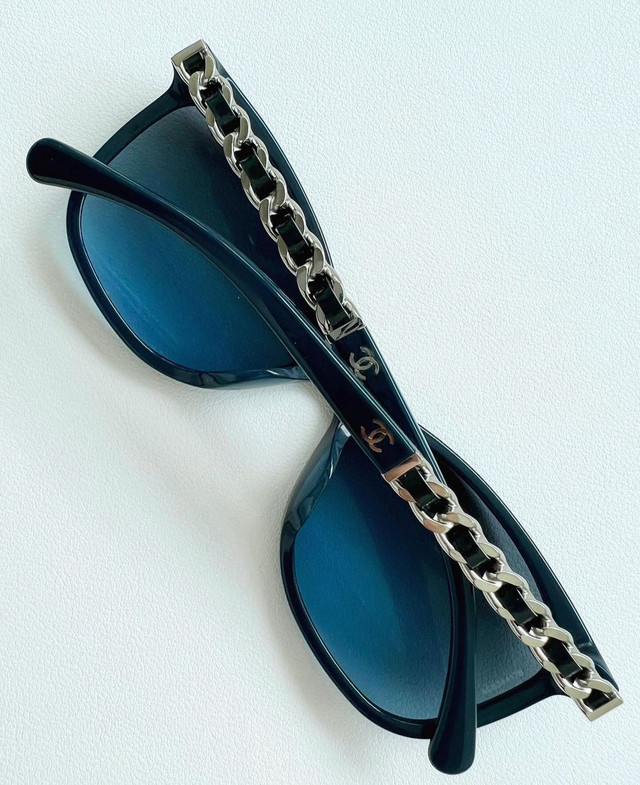 Chanel blue sunglasses in Women's - Other in City of Toronto - Image 3