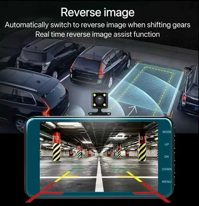 Brand New 4 Inch Touch Screen Dash Cam in Audio & GPS in Hamilton - Image 4