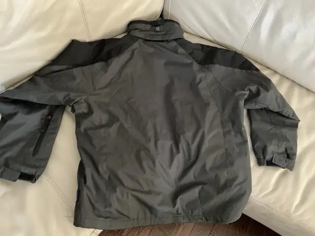Mens Large Free Country Grey Black  Fleece Lined Jacket in Men's in City of Toronto - Image 7