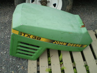 Older John Deere STX38 Hood For Sale Excellent Shape
