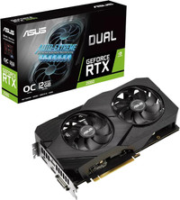ASUS Dual GeForce RTX 2060 12GB EVO OC Ed. Graphic Card - $360