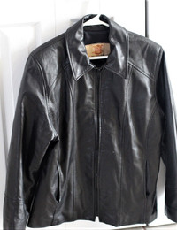LADIES LEATHER JACKET MADE BY THE LEATHER COAT HIDE COMPANY N.S.