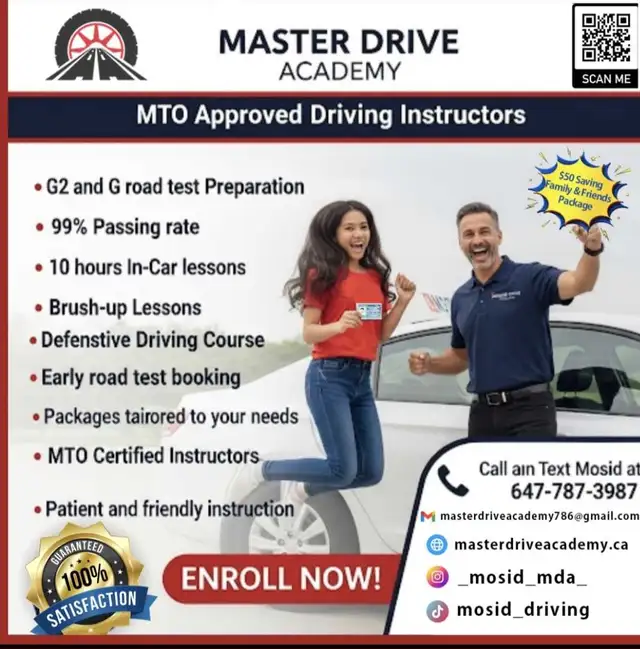Road Test- Driving instructor- Lessons 64750352426241121