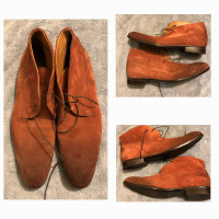 Designer Doucal's Faded Suede Chukka/Ankle Boots , Size 10 US