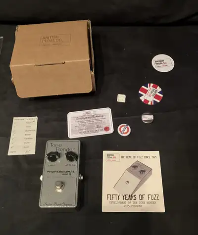 British Pedal Co. ToneBender II tone bender pedal, View more