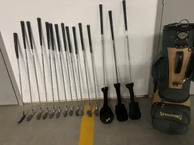 Jack Nicklaus Golf Club Set with Spalding Bag, View more