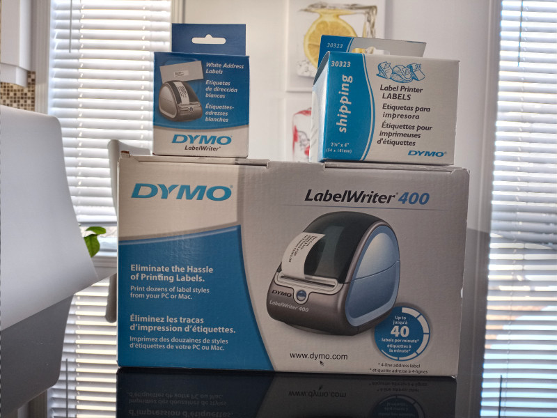 Imprimante à étiquettes DYMO neuve- LabelWriter 400 DYMO new | Imprimantes,  Scanneurs | Laval/Rive Nord | Kijiji