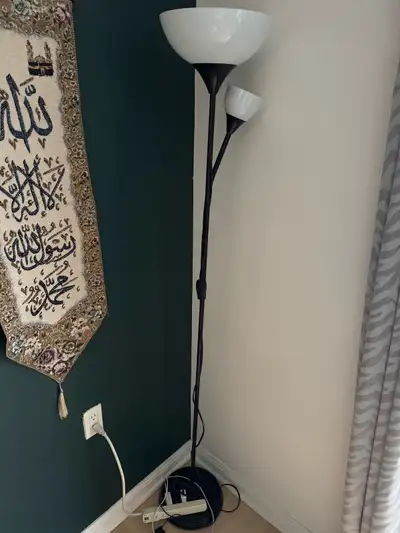 Ikea 2 lamp floor lamp, View more