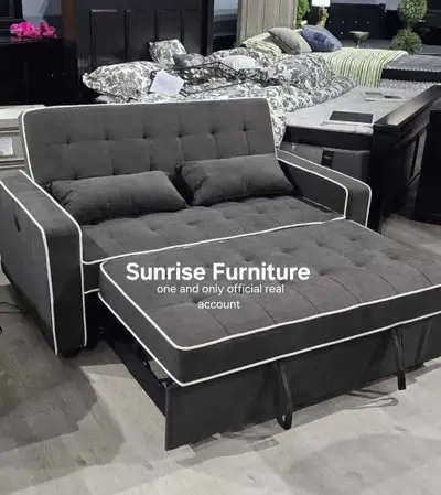 Brand new pull out sofa bed loveseat Cash on Delivery or Store Visit Pick Up both Available. All Bra...