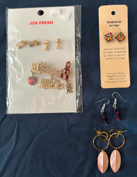 Brand New Earrings and Brooch