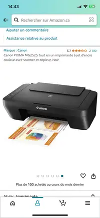 Imprimante Canon 
