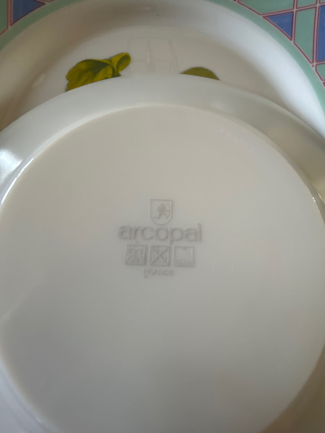 Arcopal vintage dinnerware set in Kitchen & Dining Wares in Hamilton - Image 4