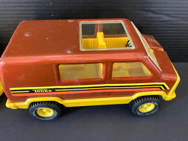 Vintage Tonka Bronze RV Camper Van and Pop Up Camper 1970’s  USA in Arts & Collectibles in Edmonton - Image 2