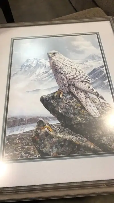 Alan Hunt Guardian of the Last Frontier Limited Edition Print 124 /250 Like NEW Condition $150 (firm...