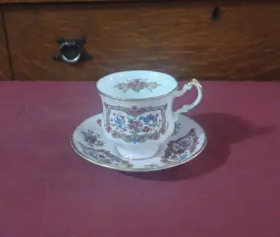 Vtg Paragon Antique Series, Pink "Sheraton" , Cup & Saucer, View more