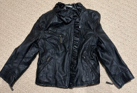 Faux Leather Jacket Size 5 