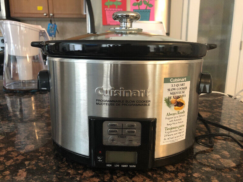 Cuisinart programable slow cooker 3.5 qt Microwaves & Cookers