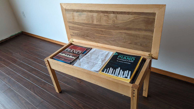 Sturdy Piano Bench Custom Built in Other in Medicine Hat - Image 2