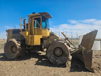 1984 816B Caterpillar Landfill Compactor. 15,210 hours. Located by Shaunavon, Sask. Call 306 297 907...
