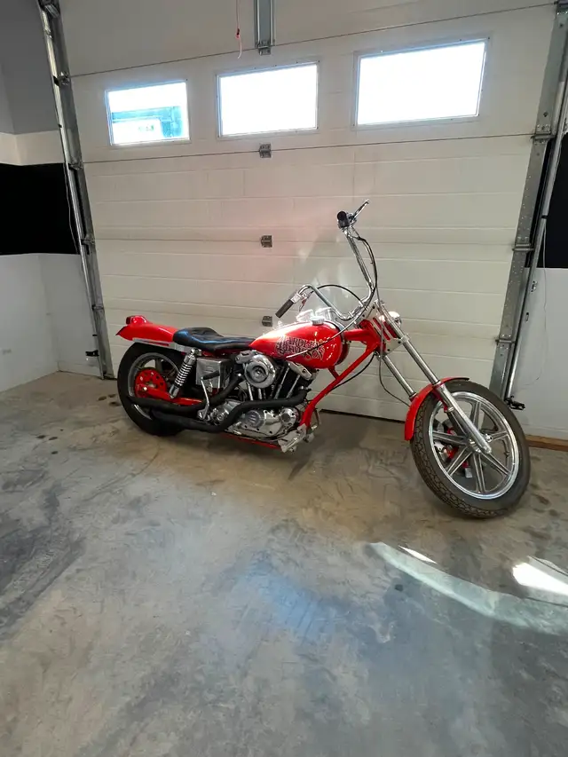 1971 Sportster Ironhead chopper. in Street, Cruisers & Choppers in Regina - Image 3