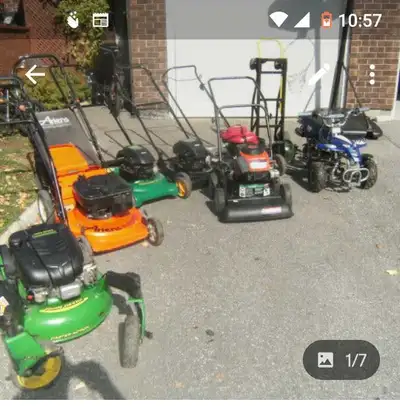 lawnmower repair , View more