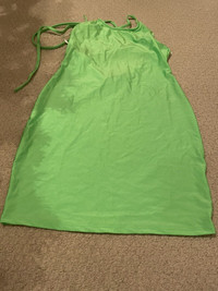 NEW SHEIN NEON GREEN DRESS