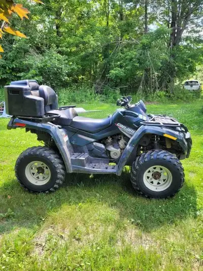 2007 canam 500 v twin only 4000 KS has new back universals. I have a new belt and 2 universals that...