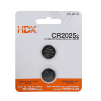 HDX CR2025 Lithium Battery