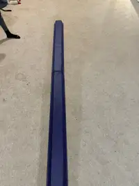 Foldable gymnastics practice beam