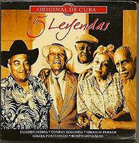 5 Legendas-Collection of Cuban Artists-5 cds + booklet + bonus