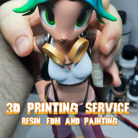 3D Printing Service Resin and FDM Options High Quality