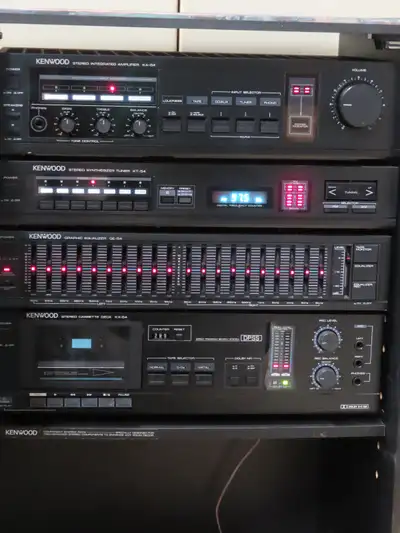Kenwood component stereo system KA-54 KT-54 KX-54 GE-54, View more