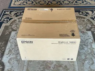 Epson 1485Fi 1080P Interactive Laser Projector – BRAND NEW N BOX, View more