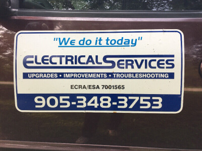 "WE DO IT TODAY"  ELECTRICAL SERVICES
