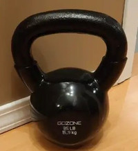 Rubber Coated, 35 lb KETTLE BELL