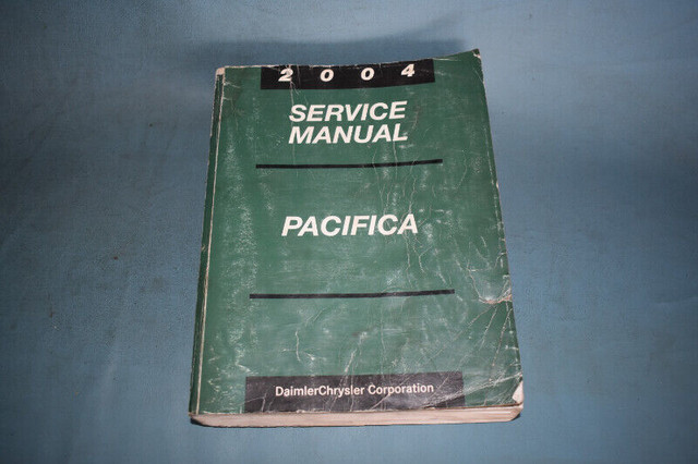 2004 Chrysler Pacifica Service Shop Repair Manual in Other in Woodstock