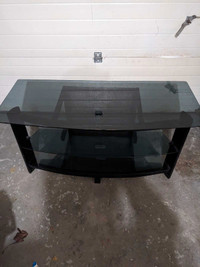 Glass TV Stand