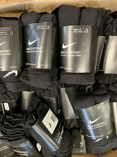 NIKE SOCKS 50% OFF  (actual Nike merch) Bulk Available, View more