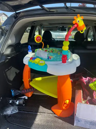 Looking to sell this Evenflo ExerSaucer Jump & Learn jumper for your little one! It's in great condi...