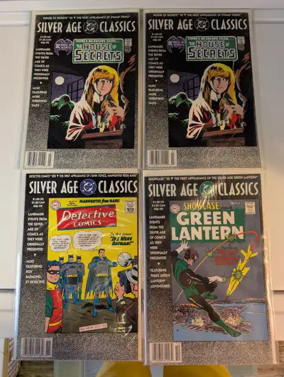 lot of 4 SILVER AGE CLASSICS 1992, comic books, View more