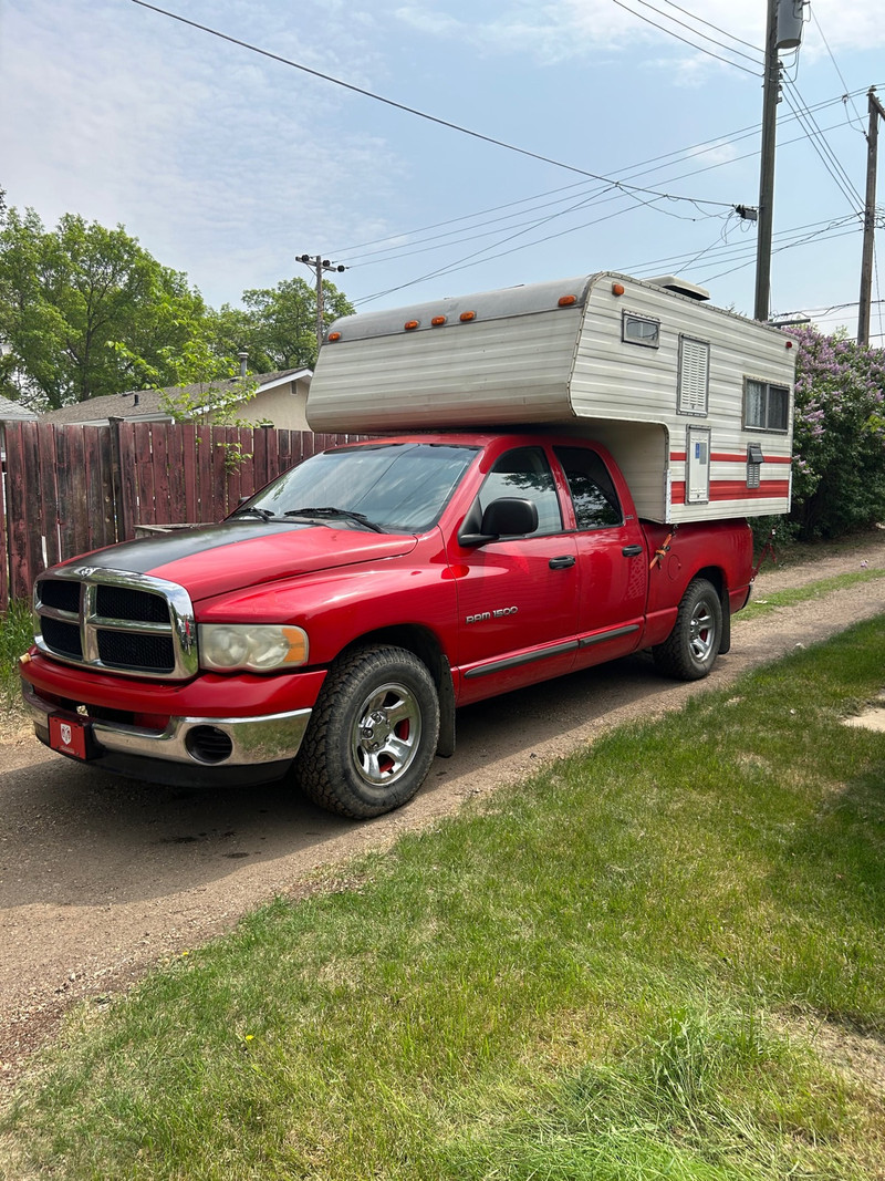 Truck and camper. ( pending ) Travel Trailers & Campers Strathcona