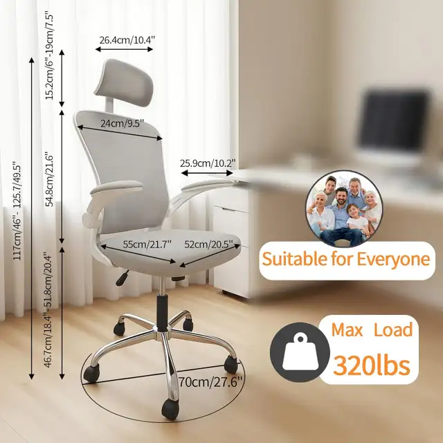 Ergonomic chair T901 in Chairs & Recliners in Markham / York Region - Image 2
