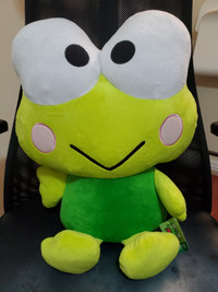 Sanrio Keroppi Plush Authentic Tag Frog Green
