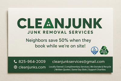 CleanJunk Junk Removal Services, View more