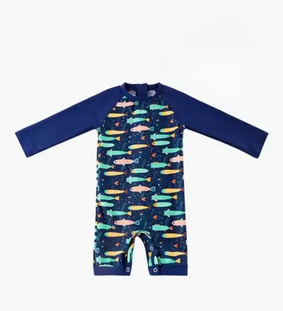 Brand New Baby Swimsuit, Snap Bottom UPF 50+ Sun Protection , View more