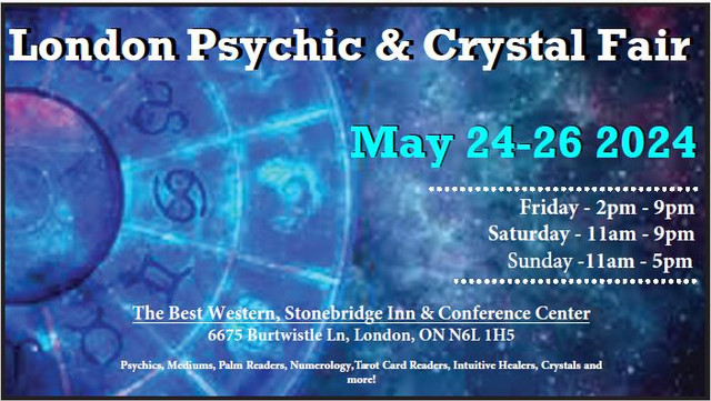 London Psychic & Crystal Fair May 2024 in Events in London