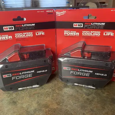 Brand new Milwaukee M18 12.0HD Forge Battery, View more