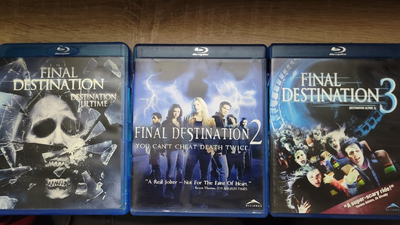 FINAL DESTINATION TRILOGY ON BLURAY FOR SALE, View more