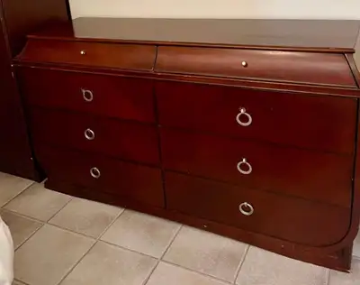 Dresser, 8 drawers, Cherry wood