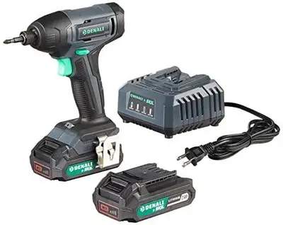 Denali by SKIL 20V Cordless Impact Driver Kit NEW IN BOX • Cordless impact driver set for heavy duty...